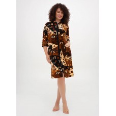 Халат Romeo Life XL,2Xl,3XL,4XL,5XL  велюр 1125